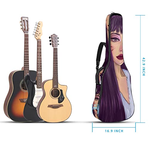 Étui de protection rembourré pour guitare acoustique classique Motif lettres graffiti, Multicolore 08, 42.9×16.9×4.7 in… - Les Beatles, Paul McCartney, John Lennon, RIngo Starr, George Harrison Étui de protection rembourré pour guitare acoustique classique Motif lettres graffiti, Multicolore 08, 42.9x16.9x4.7 in… – Image 6