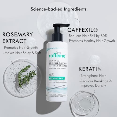 mCaffeine Advanced Hair Fall Control Caffexil® Shampoo - Image 4