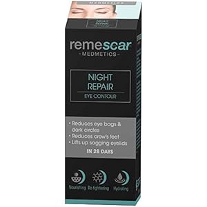 Remescar Nachtreparatie Oogcrème voor donkere kringen en gezwollen ogen 20ml – Oogcontour nachtcrème – Verminder…