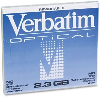 Verbatim 5.25 Rewritable Optical 2.3GB 512B/S 1-Pack