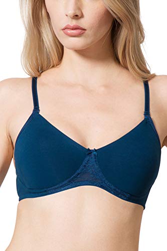 Image of Van Heusen Women's Everyday Cotton Bra|Medium Coverage|Non Padded|Non Wired|Seamless Moulded Cups|Anti Bacterial Tech| Keeps you Fresh|Sweat Absorbent|No Slip Soft Straps|Detachable Straps|Style 11001