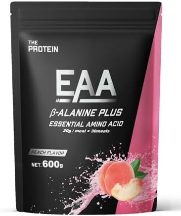 （20:30時点） ザプロ EAA ベータアラニン PLUS ピーチ 風味 600g 30食分 必須アミノ酸 9種 クレアチン クエン酸 BCAA グルタミン HMB 筋トレ 武内製薬 THE PROTEIN ザプロ