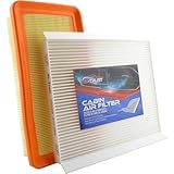 Engine and Cabin Air Filter Combo for Hyundai Accent 20082011 L4 1.6L | Cellulose Engine Filter +
