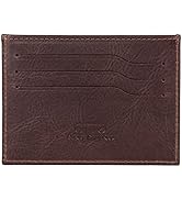 Otto Angelino Echtleder Ultra Slim Minimalisten Kartenhalter (Braun)