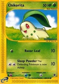Pokemon - Chikorita (100) - Expedición