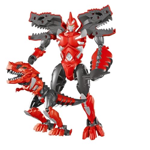 Robot Transformable Dinosaure - Jouet Enfants Tyrannosaure Triceratops Jurassique Dino Bot Mech - Couleurs et Sujets Assortis (Sujet Aléatoire)