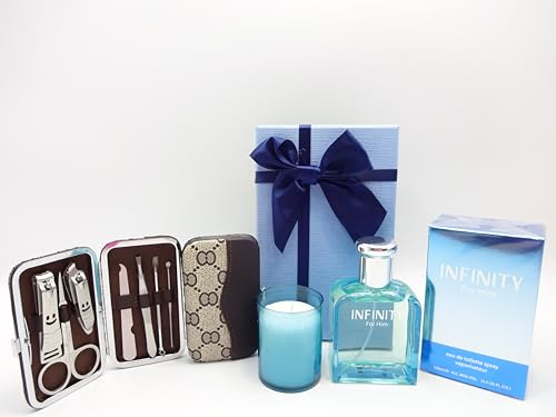 Kit d'outils de manucure 6 pièces et parfum Infinity pour la routine