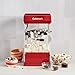 Cuisinart Theatre Style 16 Cups Capacity No Heat Time Easy Serving and Fast Cleanup Popcorn Maker with Popcorn Scoop, Kernel Measuring Cup, and Oil Measuring Spoon (Red)