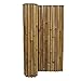 Produktbild DE-COmmerce Extrem stabiler Bambus Zaun Sichtschutz XL Nature, oben geschlossen, Rollzaun, Gartenzaun, Sichtschutzzaun für Garten, Terrasse, Balkon (BxH) 180 cm x 180 cm