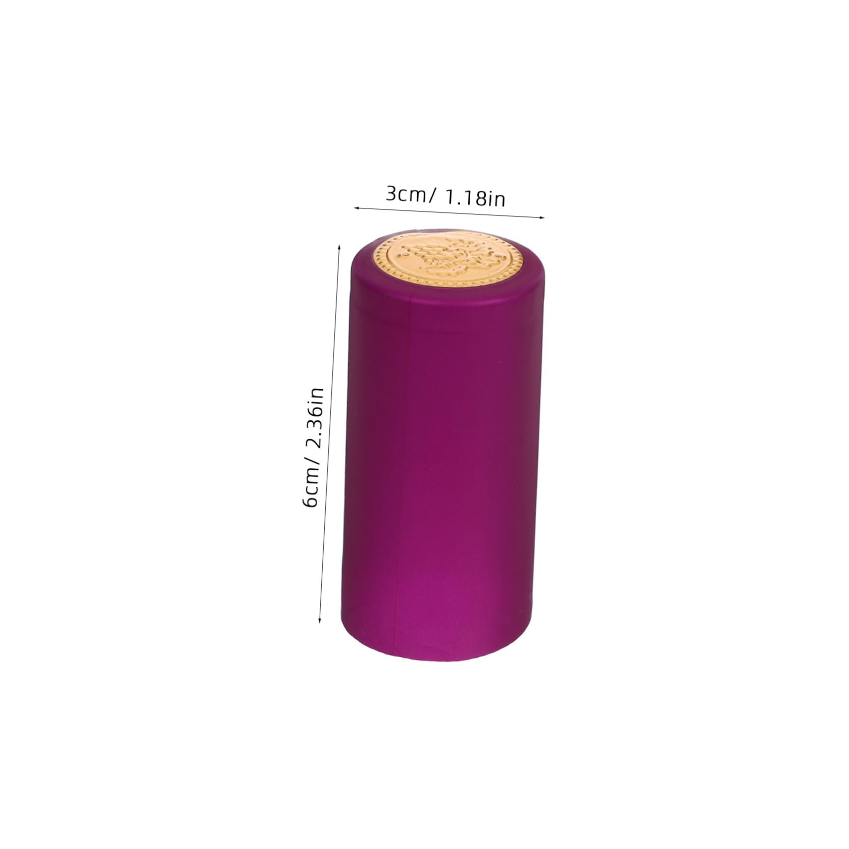 GRIRIW Heat Shrink Capsules for Wine Bottles Red Wine Heat Shrink Film Sealing