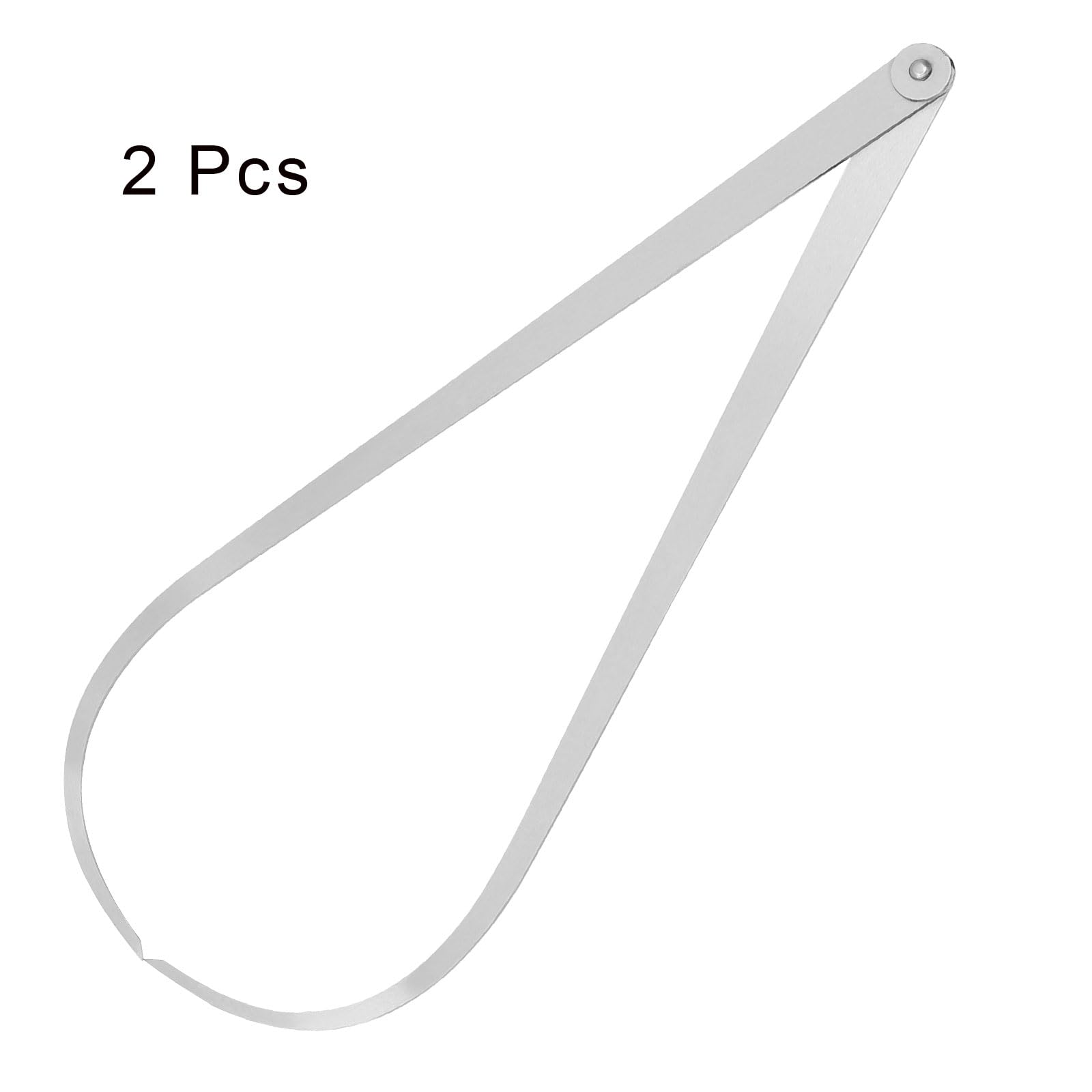 QUARKZMAN 2pz Esterno Calibro 400mm 16" 410 Acciaio Inox Azienda Attrito Giunto per Interno Misurazioni