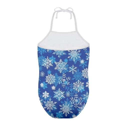 Cute Girls Swimsuit Summer Halter Modest One Pieces Swimwear for 3-10 Years2