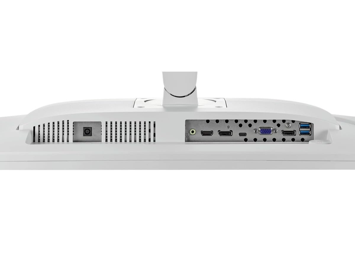 Fujitsu Display P24-9 TE 24 Zoll Business Computer Monitor, Desktop Gaming Monitor, Full HD (VGA - DisplayPort - HDMI - USB-C - Lautsprecher - HUB - VESA), PC Bildschirm, marmorgrau (Generalüberholt)