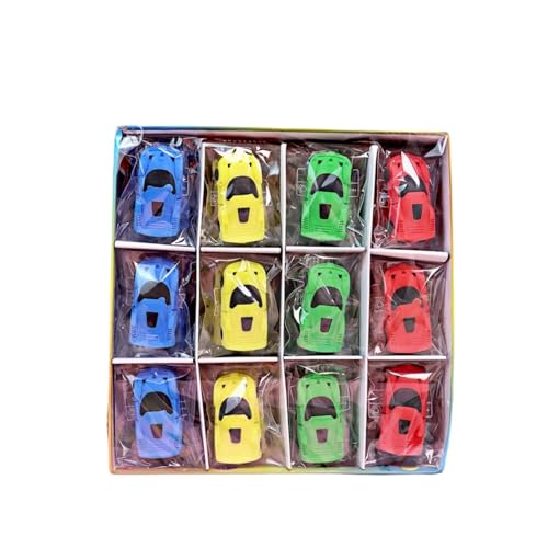20個セット・車型消しゴム・ミニサイズ・学生用文房具 | 学校/家庭/アート活動向け・軽量ポータブル・おもしろデザイン | 男の子向け勉強サポート・ユニーク学習グッズ