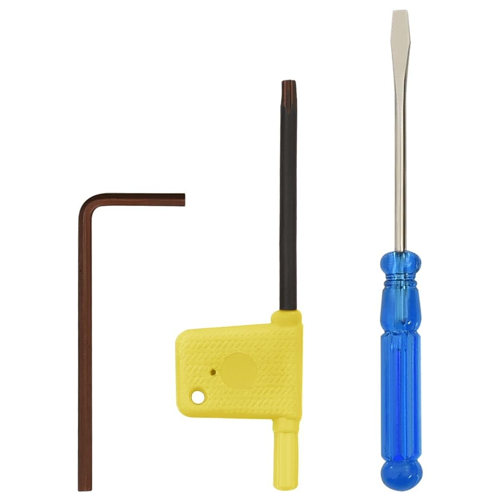 Drehmeißel-Set 12-tlg. mit Wendeplatten 12x12 mm für Metall- und Holzbearbeitung, inklusive Zubehör, ideal für Werkstatt, Baustelle, Heimwerker, langlebig, schwarz, 80 mm