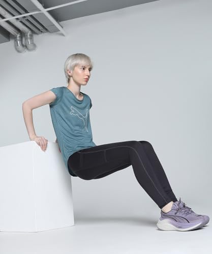 Image of Puma Run Graphic AOP SS Polyester Regular Fit Womens T-Shirt