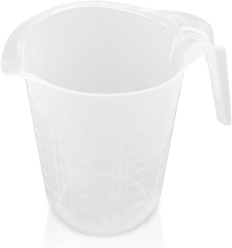 Metaltex 736100 Plastic measuring jug, 1 Litre Amazon.co.uk Home