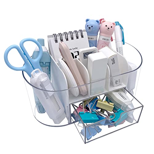 Marknor Makeup Organizer, Desk Organizer, Makeup Brush Holder Organizer, Vanity Organizer, Cosmetic Storage Organizer, Mini Desk Thzh001 Thzh001 #TOP2