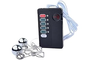 Nipple Clamps for Electric Shock Fun