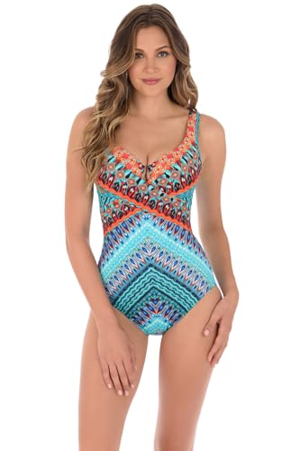 Miraclesuit Women's Swimwear Casbah Escape Underwire One Piece Swimsuit