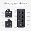 Fosi Audio SK01 Headphone Amplifier Equalizer Preamp and MC101 Bluetooth Stereo Amplifier Home Audio Component