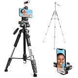 Movo Smartphone Vlogging Kit with On Camera Microphone and Mobile Camera Stand - Shotgun Microphone for iPhone, Android, DSLR - Travel Tripod for Camera and Smartphone Rig - Adjustable Phone Holder