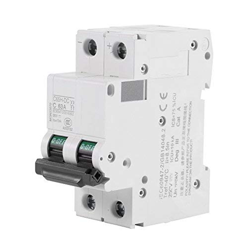 3 Disjoncteurs 10A 230V Type B - Unipolaires Pour Rail DIN, Protection Surcharge/court-circuit