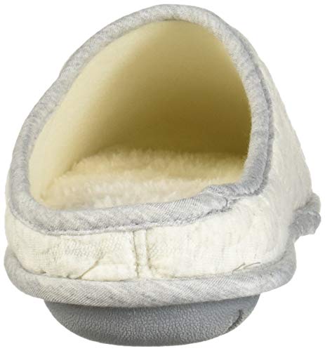 Dearfoams Women's Cable Quilt Bound Clog Slipper3
