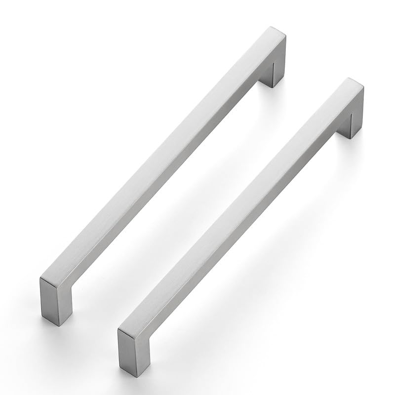 Ravinte Pack of 30 Cabinet Handles, 192 mm, Furniture Handles, Silver Handles for Kitchen Cabinets Cabinet Handles