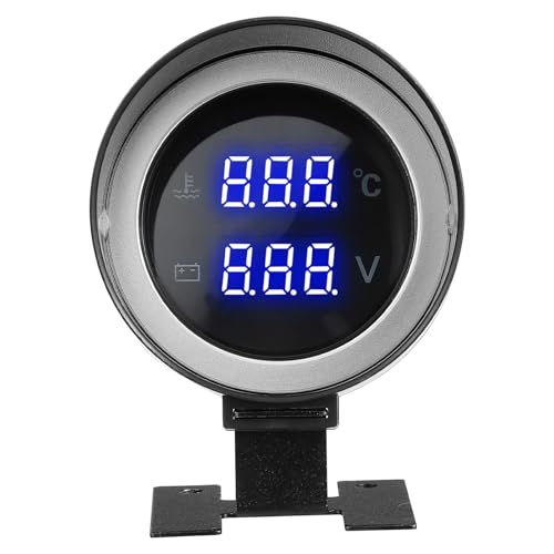 Medidor de temperatura de líquido y voltaje digital para diagnóstico de motores