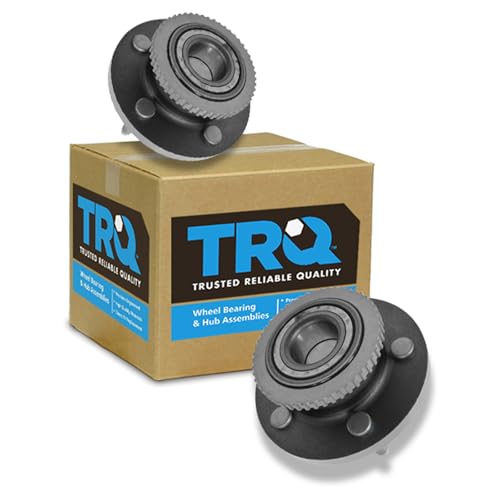 Image of TRQ Front Left and Right Wheel Bearing and Hub Assembly Set 2 Piece Compatible with 98-02 Ford Crown Victoria 98-02 Lincoln Town Car 98-02 Mercury Grand Marquis 1997 Ford Crown Victoria from 4-01-97