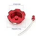 Rzmmotor Dirt Bike CNC Gas Cap Fuel Cover Tank Cap Fit For CRF150F CRF230F CBF 150F 230F 2003-2017 Red