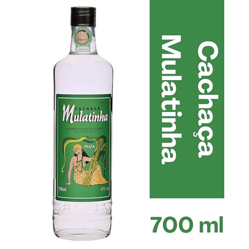 Cachaça Mulatinha Paratiana 700 ml Artesanal Premium Premiada Paraty Destilada Presente Natal Drink