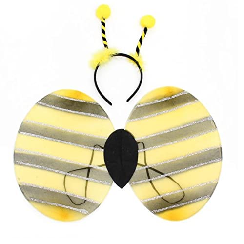 Topkids Accessories Ailes de fée pour femme - Costume de fée clochette - Grande ailes d'ange - Costume de fée à dents de papillon - Costume de fée - Pour filles et grands enfants