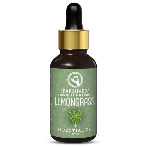 Image of Lemongrass Essential Oil for Aromatherapy, Skin & Hair Care - 100% Pure, Natural & Undiluted Lemongrass Oil for Diffuser, Pain Relief & Home Fragrance - 30ml