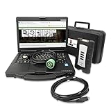 V5.3AG+V5.3CF Software Service Advi-sorr EDL V3 Heavy Duty Scanner Electronic Data Link Truck Diagnostic Kit for John Dee, Agricultural Tractor Construction Diagnostic Tool (EDL V3 with Laptop(CF53))