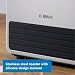 Bosch Silicone Compact 2-Slice Stainless Steel Toaster, TAT7S23GB, Black