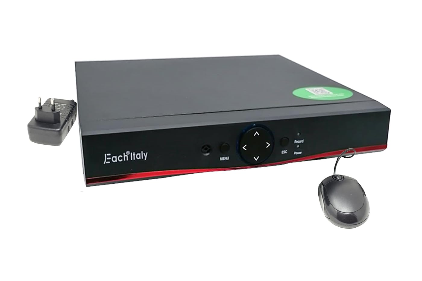 DVR 4 canali 5in1 videosorveglianza 200MPX video recorder 1080P AHD 9004T CLICLED