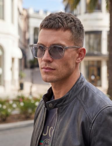 Image of Fastrack Tees Grey Wayfarer Sunglasses for unisex
