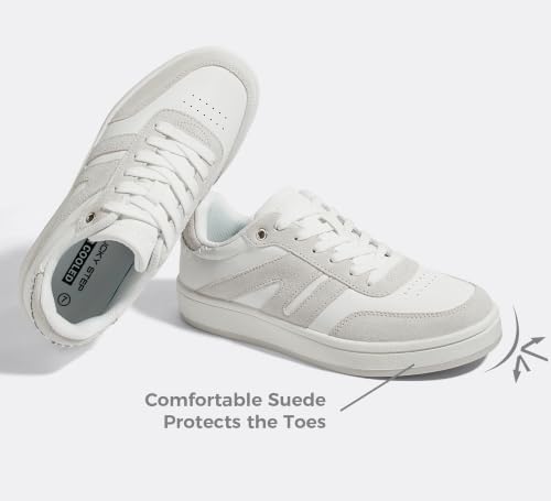 Image of LUCKY STEP Women Retro Gum Sole Fashion Sneakers