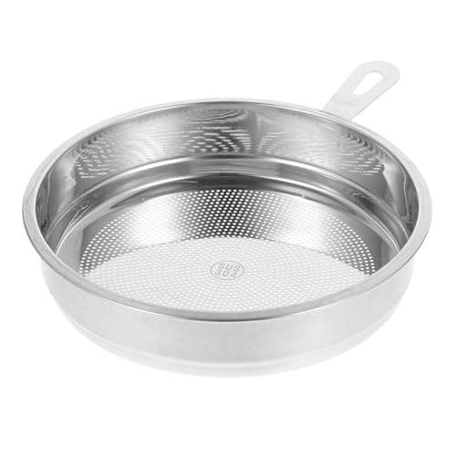 GALPADA Filtro de Aceite de Acero Inoxidable para Olla con Malla Fina Accesorio para Colar y Té Resistente y Duradero para Cocina Doméstica y Profesional