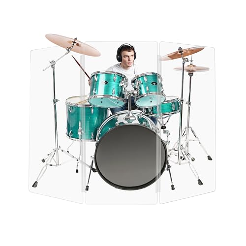 PENNZONI 4ft Drum Shield Acrylic Panels