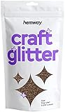 Hemway Craft Glitter 100g / 3.5oz Glitter Flakes for Arts Crafts Tumblers Resin Epoxy Scrapbook Glass Schools Paper Halloween Decorations - Fine (1/64