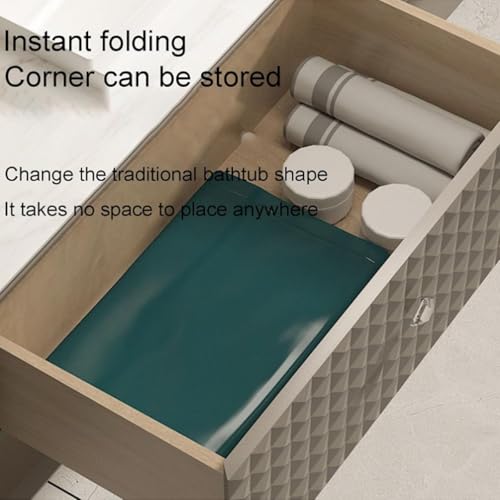 Vasca da bagno gonfiabile portatile per adulti, fumigazione completa, comodo design pieghevole per uso domestico, facile installazione