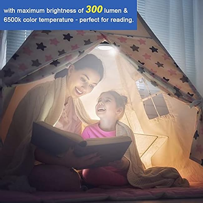 Patio Cantilever Umbrella Lights with Remote, Rechargeable, 3 Brightness Modes