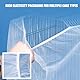WeddHuis Parrot Nylon Mesh Bird Cage Cover, Bird Cage Seed Catcher, Bird Cage Protective Net (Suitable for Cages with a Circumference of 150-180cm)