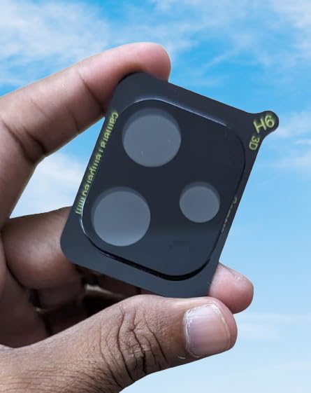 Image of ZARALA Glass Camera Lens Protector For Redmi 12 5G [9H Hardness] [6D Lens Protector ] [Easy Installation] Black (Redmi 12 5G)