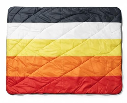 Jeep Retro Stripe Camping Blanket