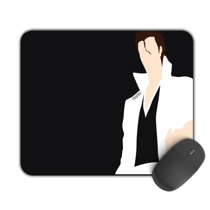 Image of Printed Designer Mouse Pad Aizen Illustration (200MM X 240 X 3MM) Enhance Gaming and Work Performance Comfortable and Precise Non-Slip Water Proof Bleach Mouse Pad.