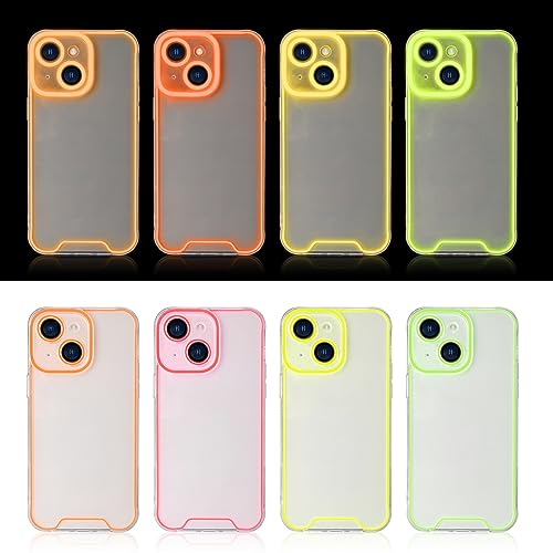 Coque iPhone 15 Pro transparente et lumineuse verte phosphorescente - 6